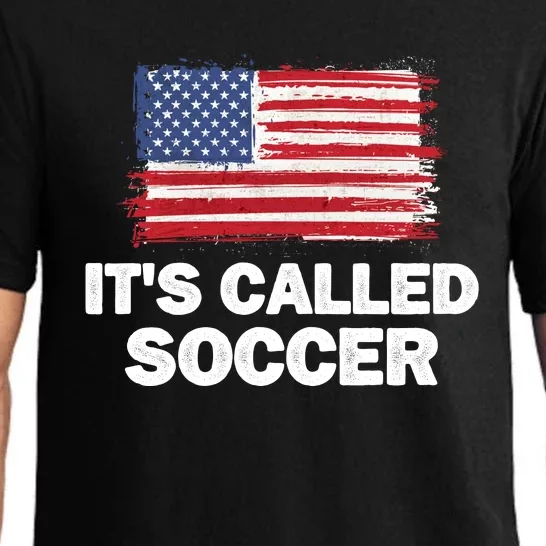 It's Called Soccer World Usa Football Cup Pajama Set