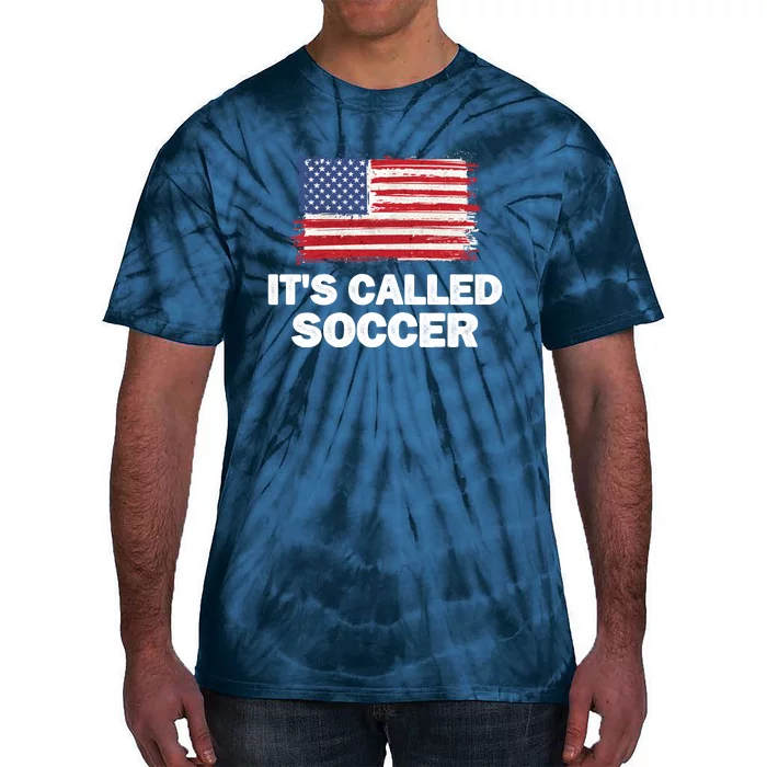 It's Called Soccer World Usa Football Cup Tie-Dye T-Shirt