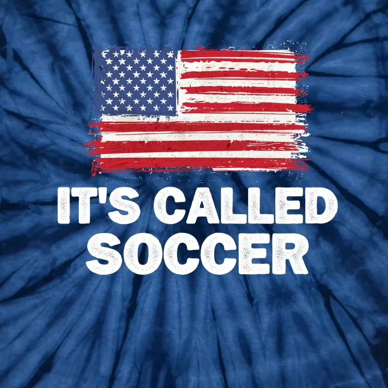 It's Called Soccer World Usa Football Cup Tie-Dye T-Shirt