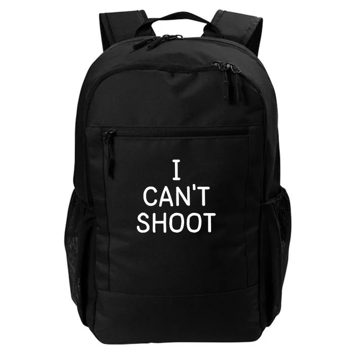 I Can't Shoot Funny I Can't Shoot Daily Commute Backpack