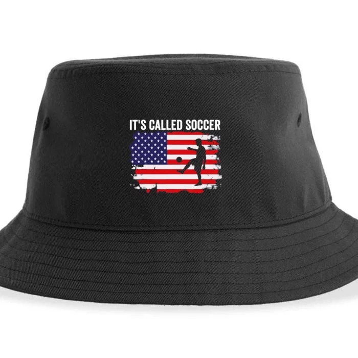 Its Called Soccer Sustainable Bucket Hat