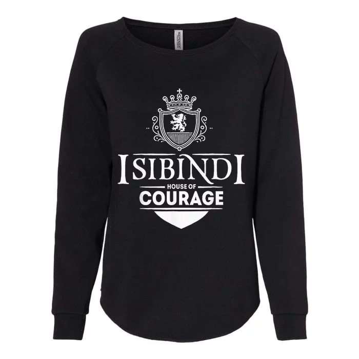 Isibindi Courage School Spirit Courageous Womens California Wash Sweatshirt