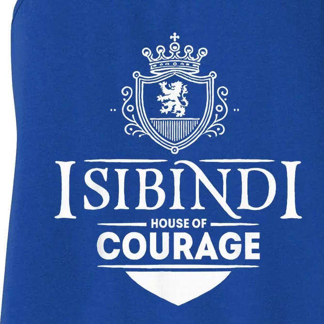 Isibindi Courage School Spirit Courageous Women's Racerback Tank