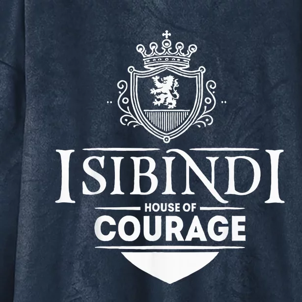 Isibindi Courage School Spirit Courageous Hooded Wearable Blanket