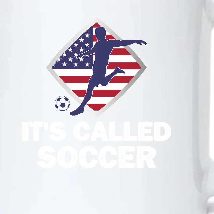 It's Called Soccer World Usa Football Cup Black Color Changing Mug