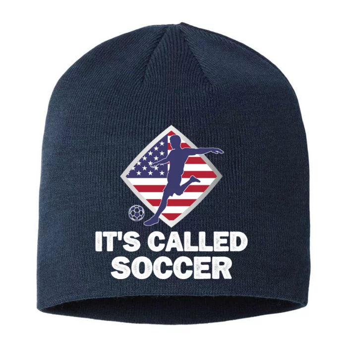 It's Called Soccer World Usa Football Cup 8 1/2in Sustainable Knit Beanie