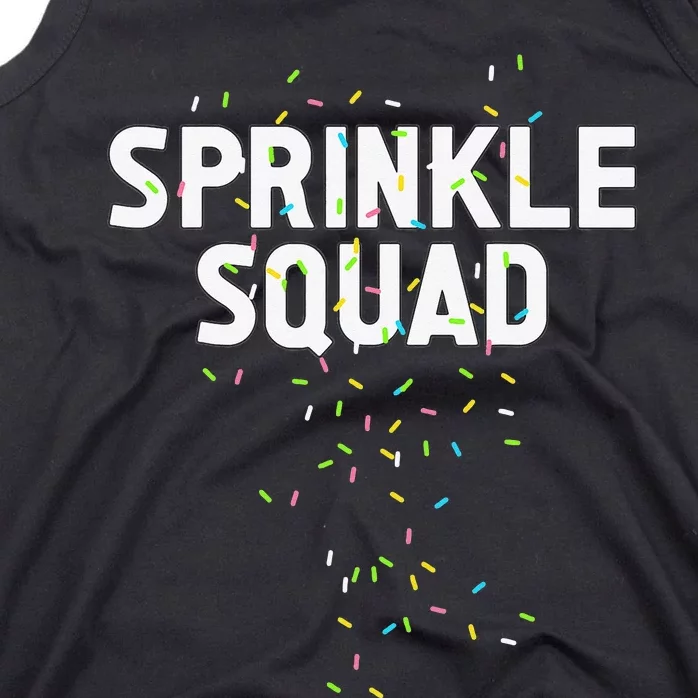 Ice Cream Sprinkle Clothing Sprinkle Squad Tank Top