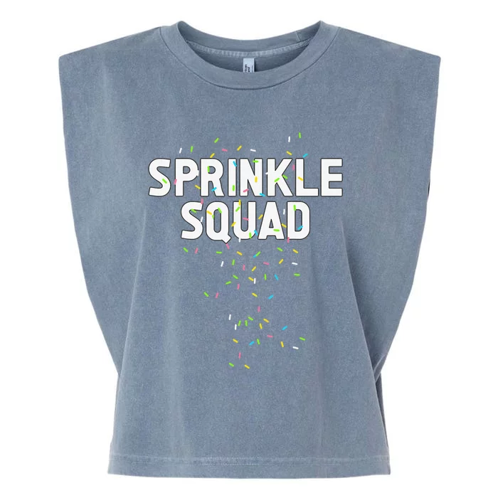 Ice Cream Sprinkle Clothing Sprinkle Squad Garment-Dyed Women's Muscle Tee