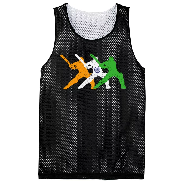 Indian Cricket Supporters Jersey India Cricket Fans Mesh Reversible Basketball Jersey Tank