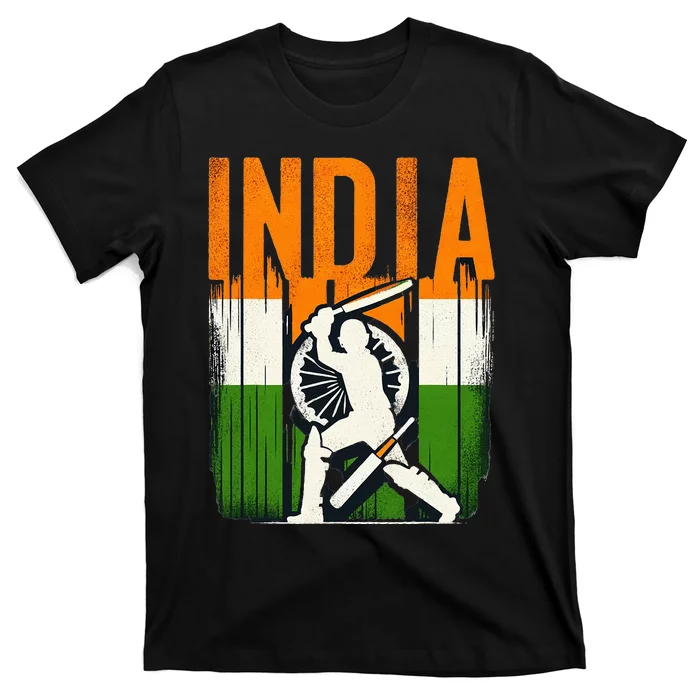 India Cricket Supporters Jersey Indian Cricket Fans T-Shirt