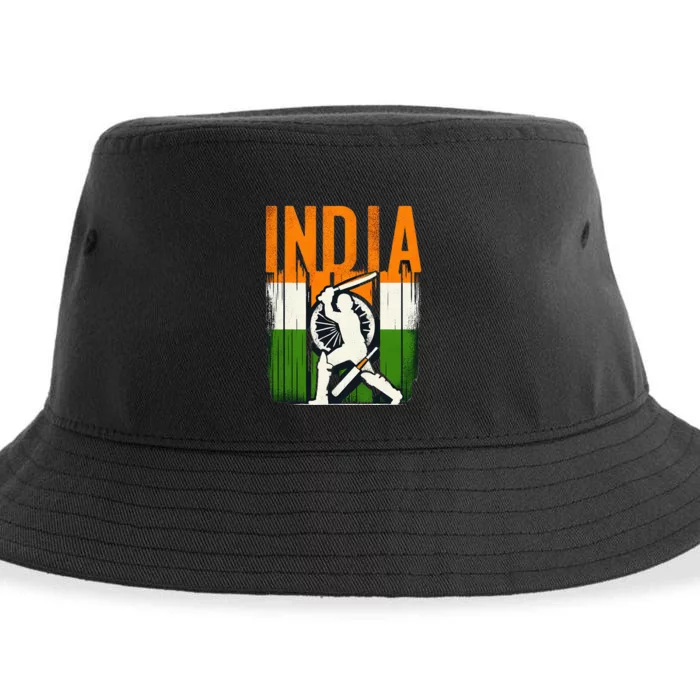 India Cricket Supporters Jersey Indian Cricket Fans Sustainable Bucket Hat