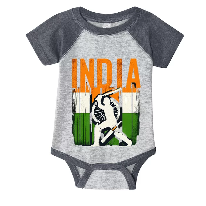 India Cricket Supporters Jersey Indian Cricket Fans Infant Baby Jersey Bodysuit