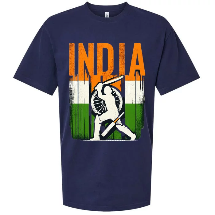 India Cricket Supporters Jersey Indian Cricket Fans Sueded Cloud Jersey T-Shirt