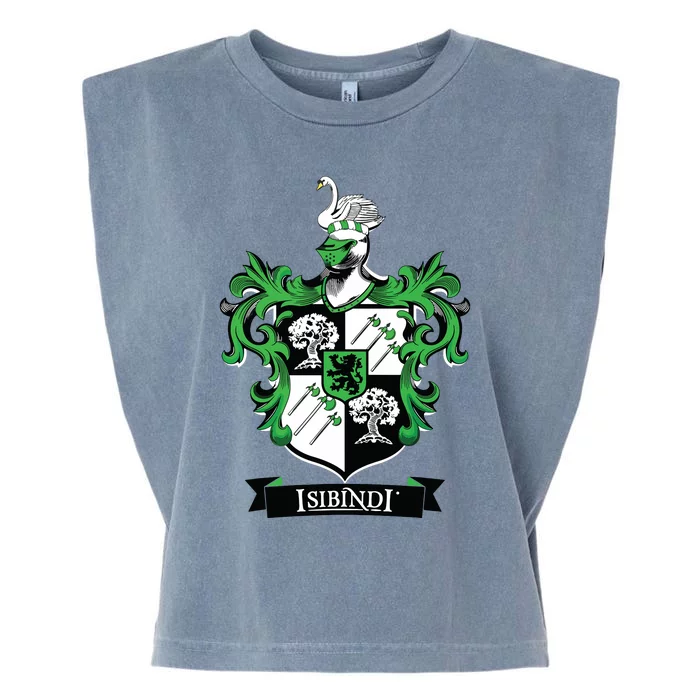 Isibindi Courage School Spirit Courageous Green Garment-Dyed Women's Muscle Tee