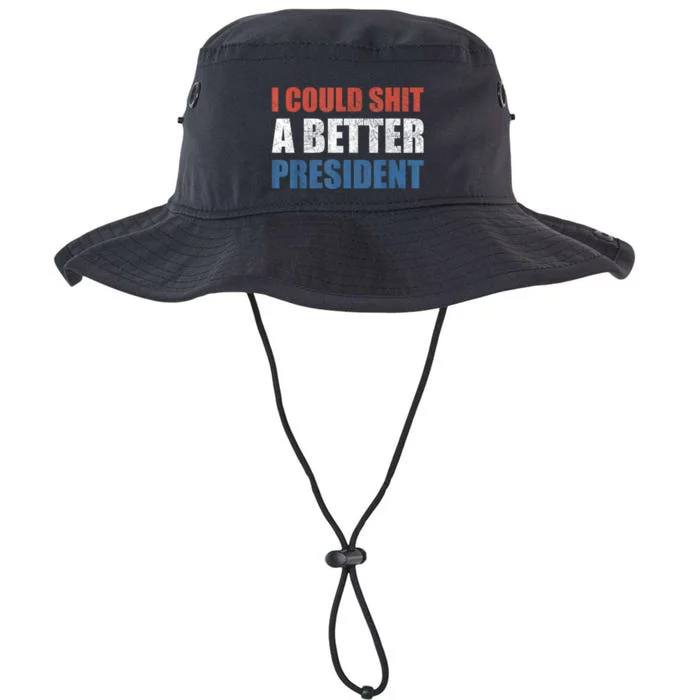 I Could Shit A Better President Anti Biden Legacy Cool Fit Booney Bucket Hat