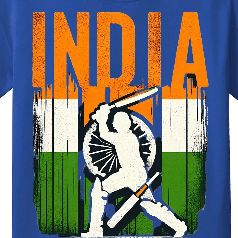 India Cricket Supporters Jersey  Indian Cricket Fans Kids T-Shirt