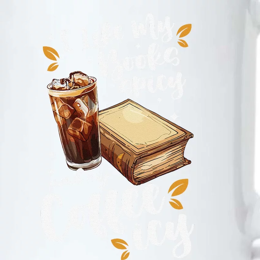 Icy Coffee Spicy Books Novelty Bookish Funny Books Black Color Changing Mug