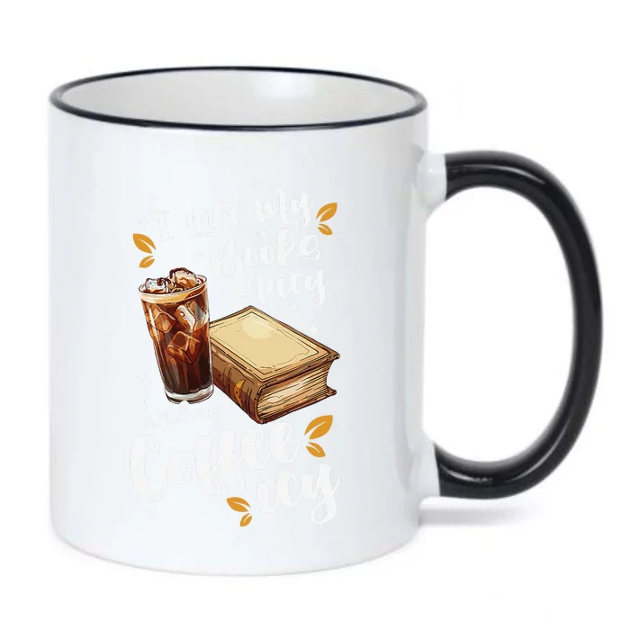 Icy Coffee Spicy Books Novelty Bookish Funny Books Black Color Changing Mug