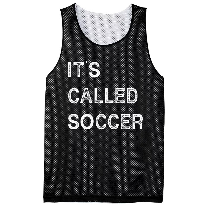 It's Called Soccer Funny World USA Football Cup Mesh Reversible Basketball Jersey Tank