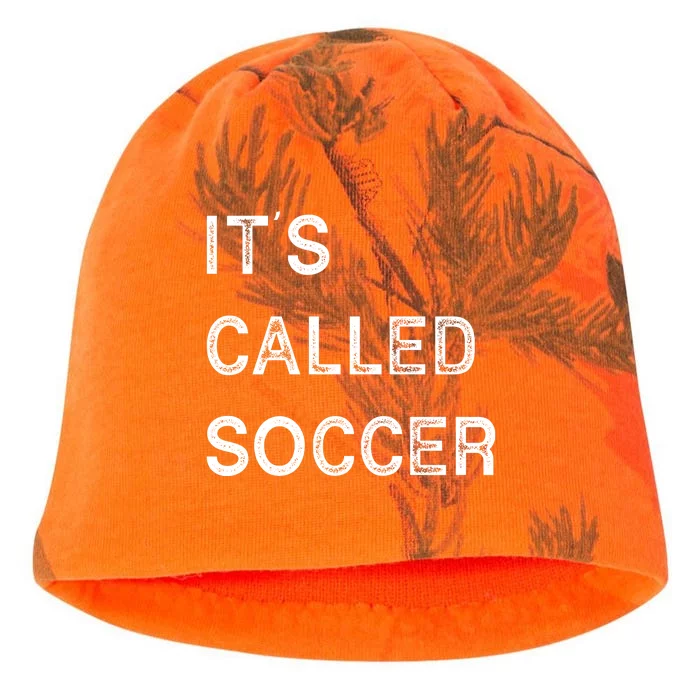 It's Called Soccer Funny World USA Football Cup Kati - Camo Knit Beanie