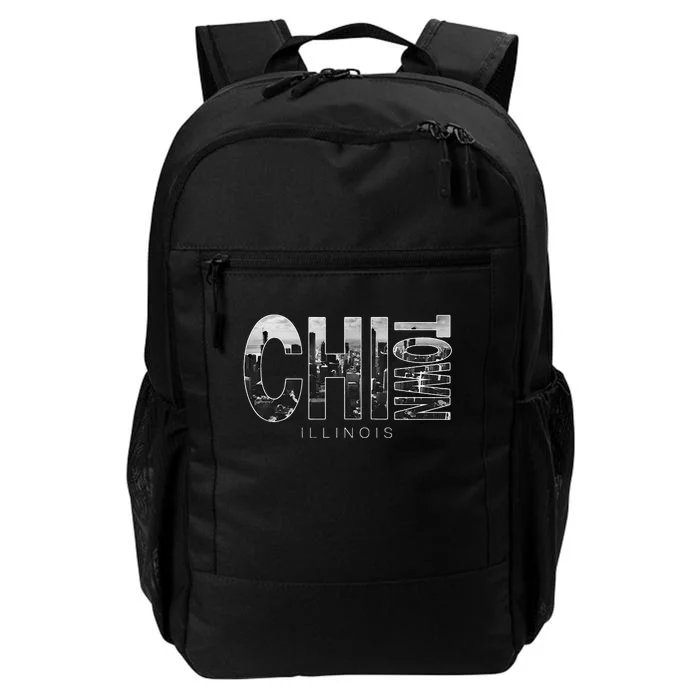 Illinois Chicago Skyline Chi Town Daily Commute Backpack