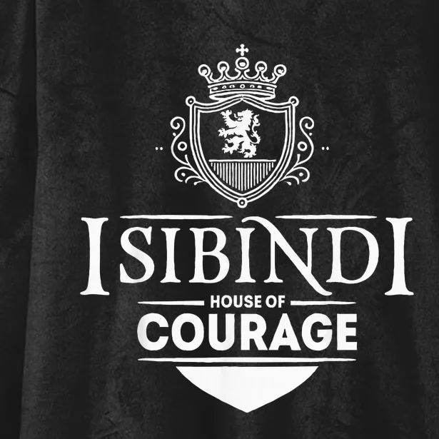 Isibindi Courage School Spirit Courageous Green Hooded Wearable Blanket