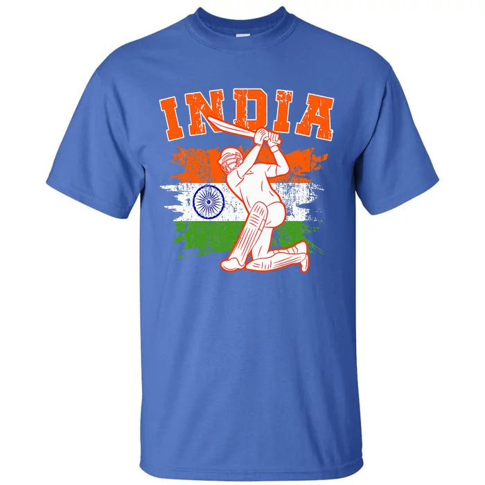 India Cricket Supporters Jersey  Indian Cricket Fans Tall T-Shirt