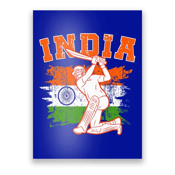 India Cricket Supporters Jersey  Indian Cricket Fans Poster