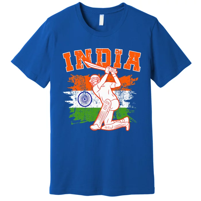 India Cricket Supporters Jersey  Indian Cricket Fans Premium T-Shirt