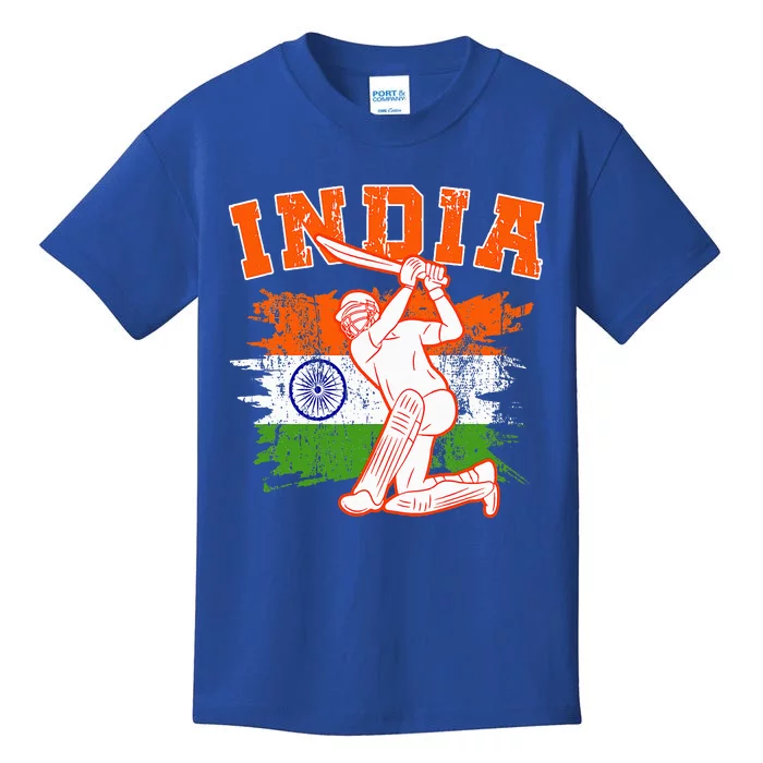 India Cricket Supporters Jersey  Indian Cricket Fans Kids T-Shirt