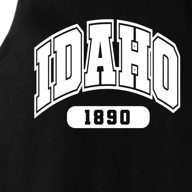 Idaho Collegiate Style 1890 Ladies Tri-Blend Wicking Tank