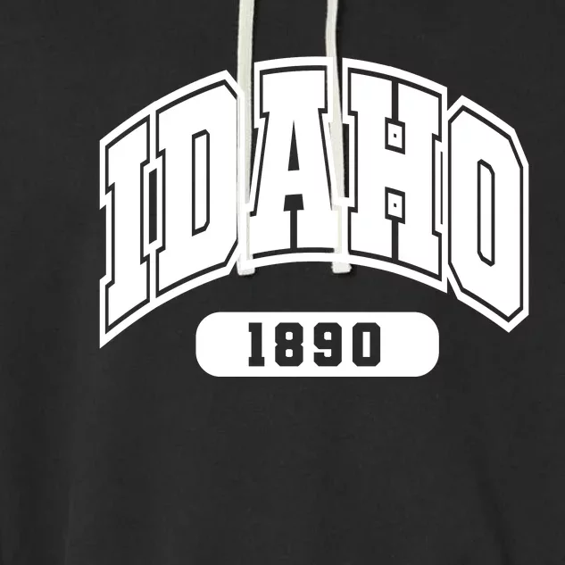 Idaho Collegiate Style 1890 Garment-Dyed Fleece Hoodie