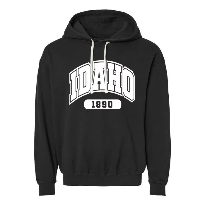 Idaho Collegiate Style 1890 Garment-Dyed Fleece Hoodie