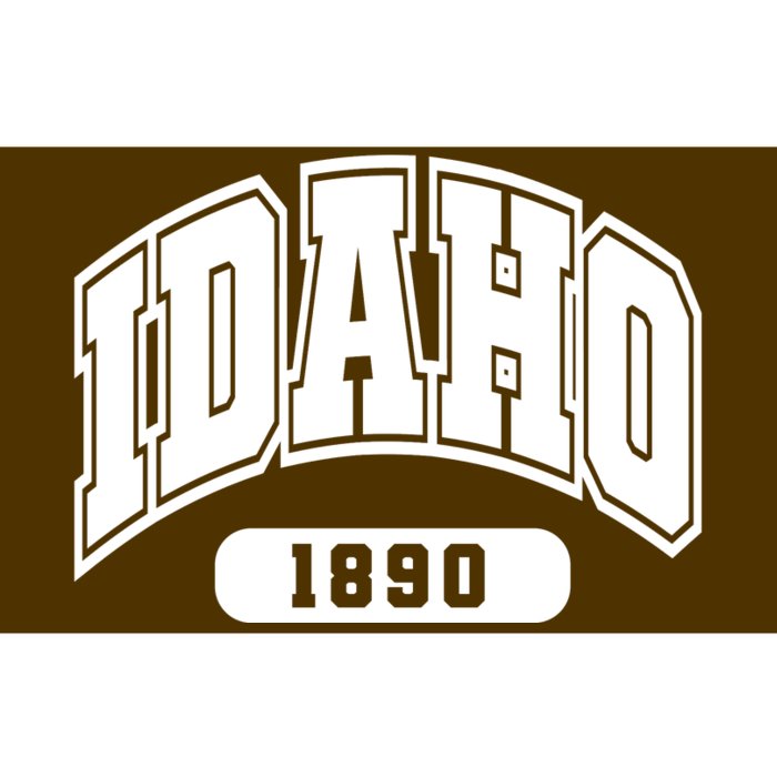 Idaho Collegiate Style 1890 Bumper Sticker