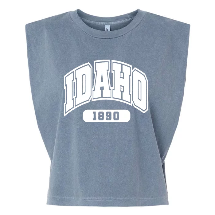 Idaho Collegiate Style 1890 Garment-Dyed Women's Muscle Tee