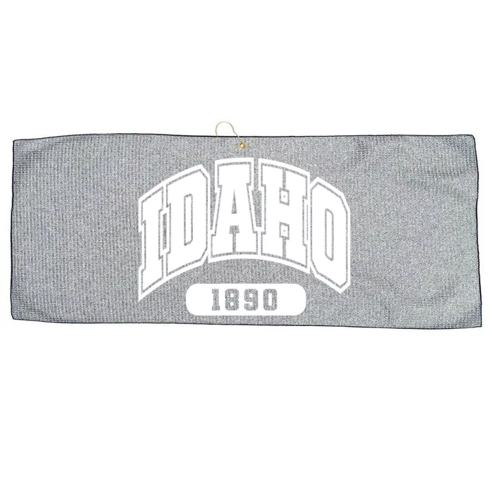 Idaho Collegiate Style 1890 Large Microfiber Waffle Golf Towel