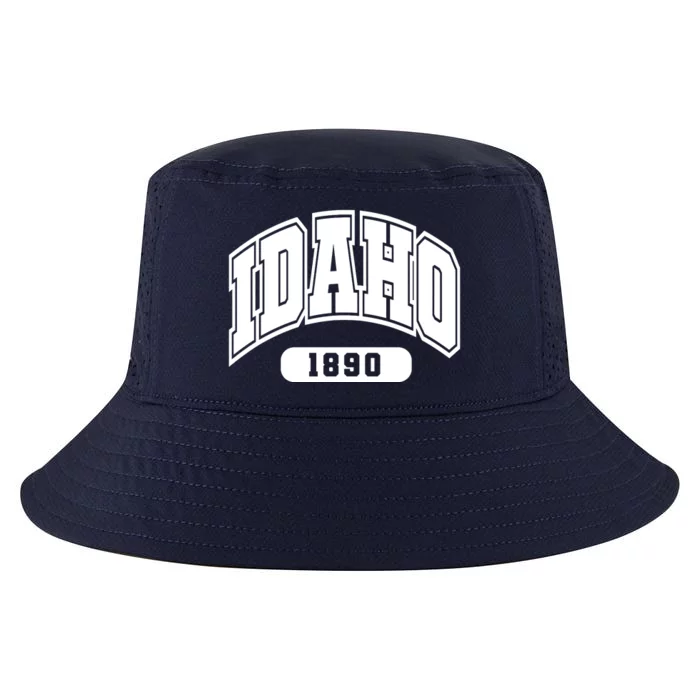 Idaho Collegiate Style 1890 Cool Comfort Performance Bucket Hat