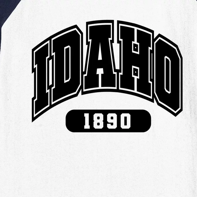 Idaho Collegiate Style 1890 Baseball Sleeve Shirt