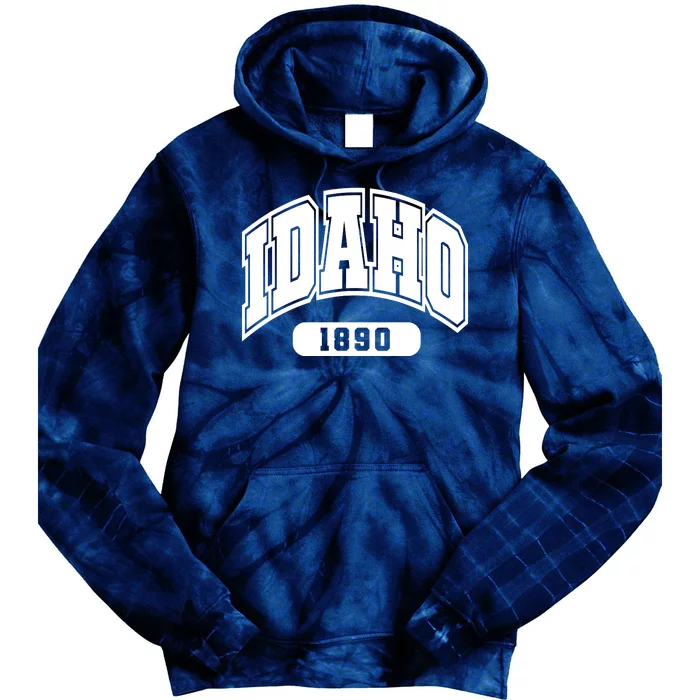 Idaho Collegiate Style 1890 Tie Dye Hoodie