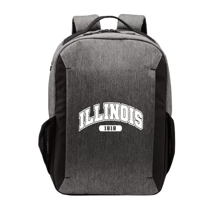 Illinois Collegiate Style 1818 Vector Backpack