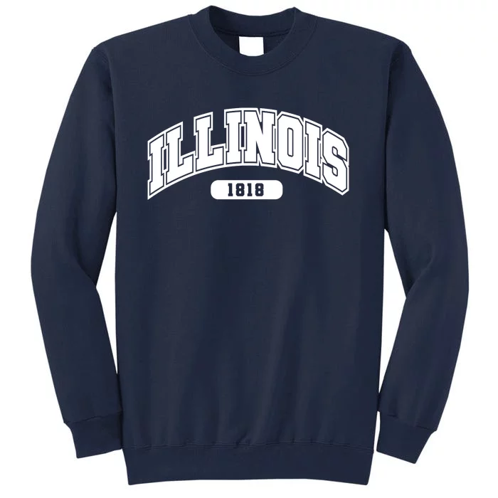 Illinois Collegiate Style 1818 Tall Sweatshirt