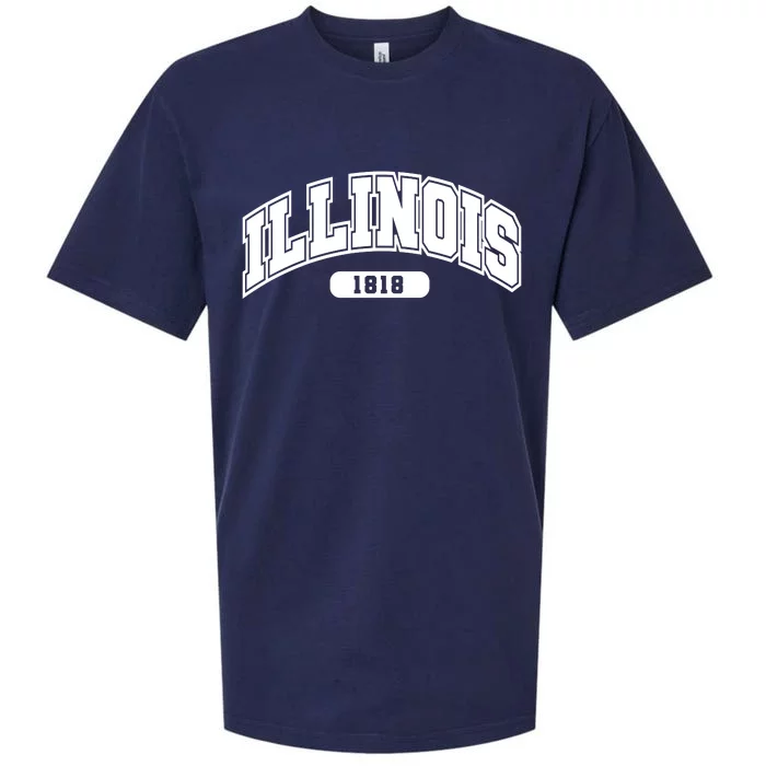 Illinois Collegiate Style 1818 Sueded Cloud Jersey T-Shirt