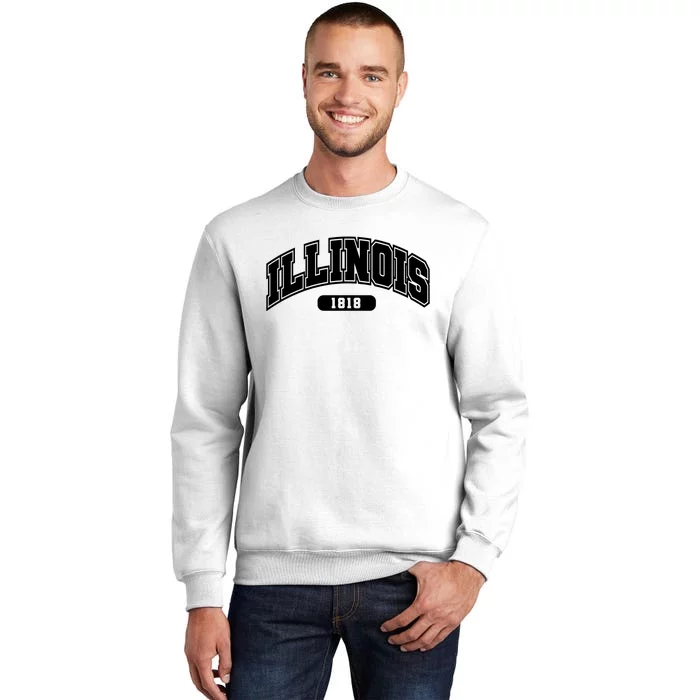 Illinois Collegiate Style 1818 Sweatshirt