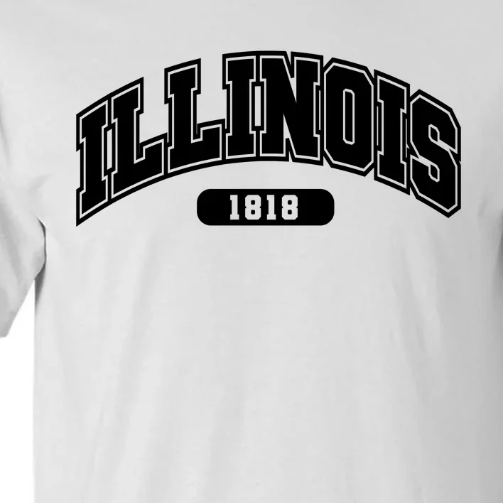 Illinois Collegiate Style 1818 Tall T-Shirt