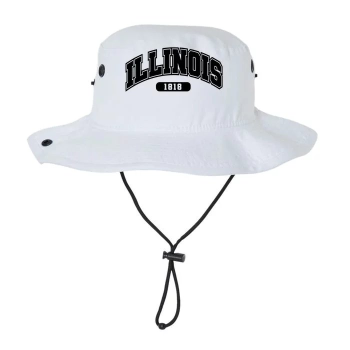 Illinois Collegiate Style 1818 Legacy Cool Fit Booney Bucket Hat