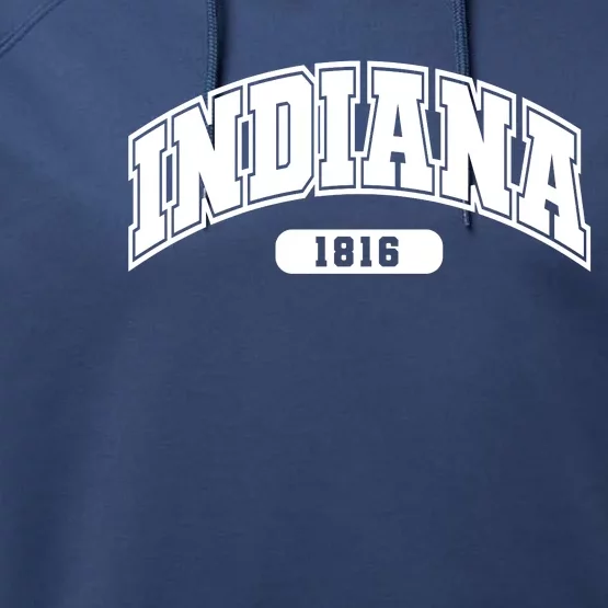 Indiana Collegiate Style 1816 Performance Fleece Hoodie