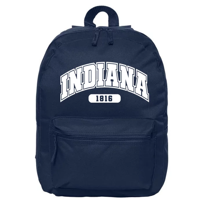 Indiana Collegiate Style 1816 16 in Basic Backpack