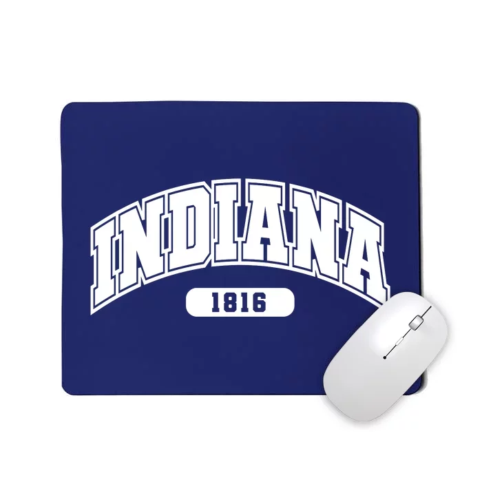 Indiana Collegiate Style 1816 Mousepad