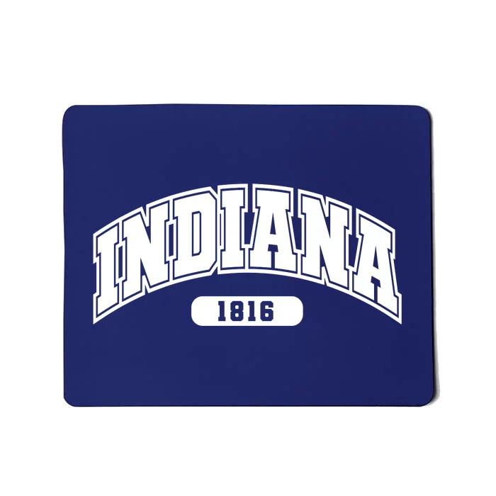 Indiana Collegiate Style 1816 Mousepad