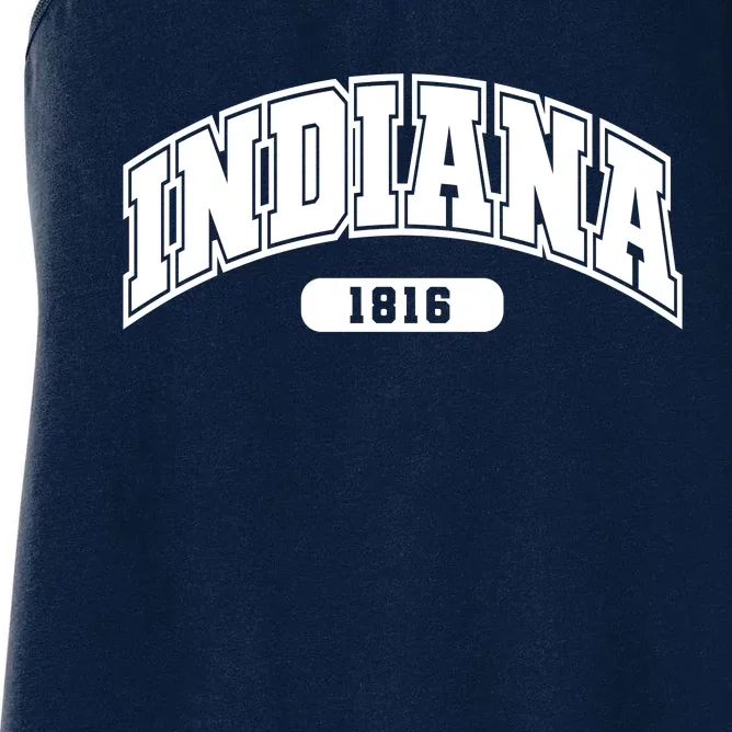 Indiana Collegiate Style 1816 Women's Racerback Tank